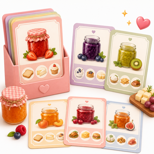 Jelly Flavor Pairing & Serving Cards