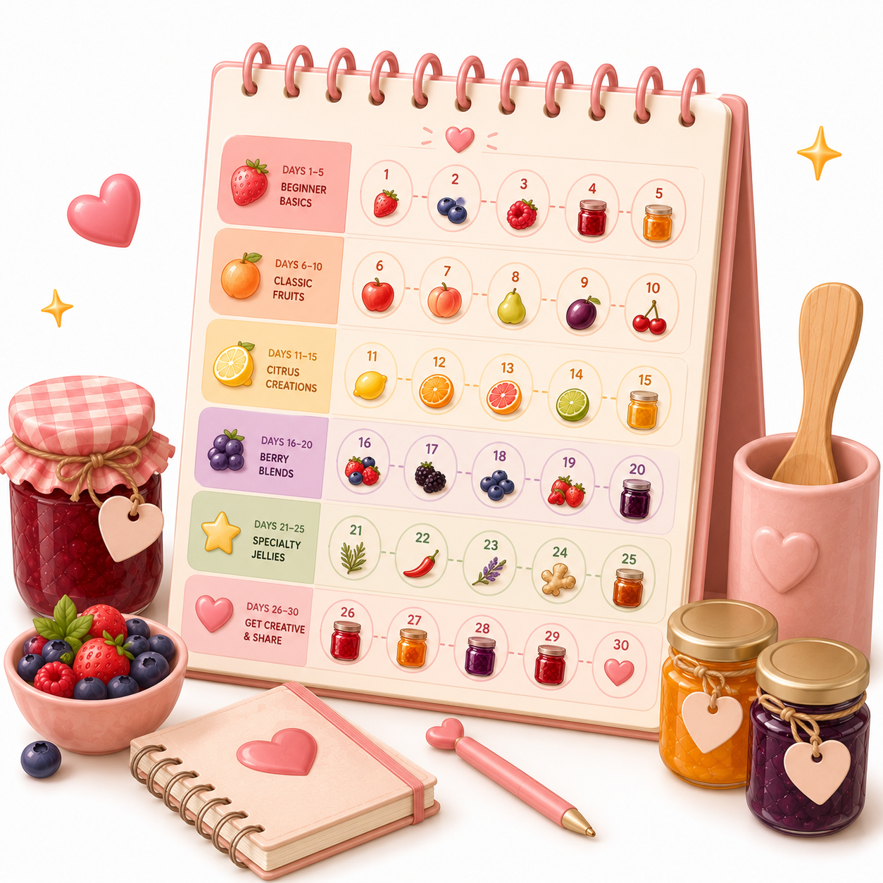 30-Day Jelly Making Challenge